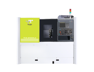 CNC Lathe-TCS-2000LII-front-green